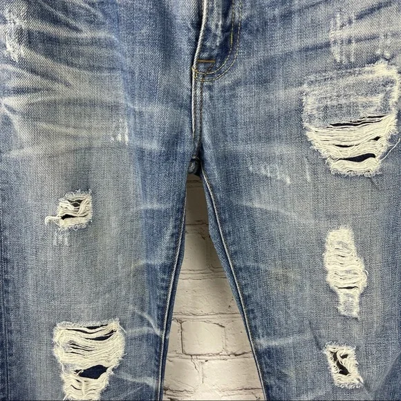 Big Star Ripped Joey Boyfriend Jeans - Picture 3 of 12